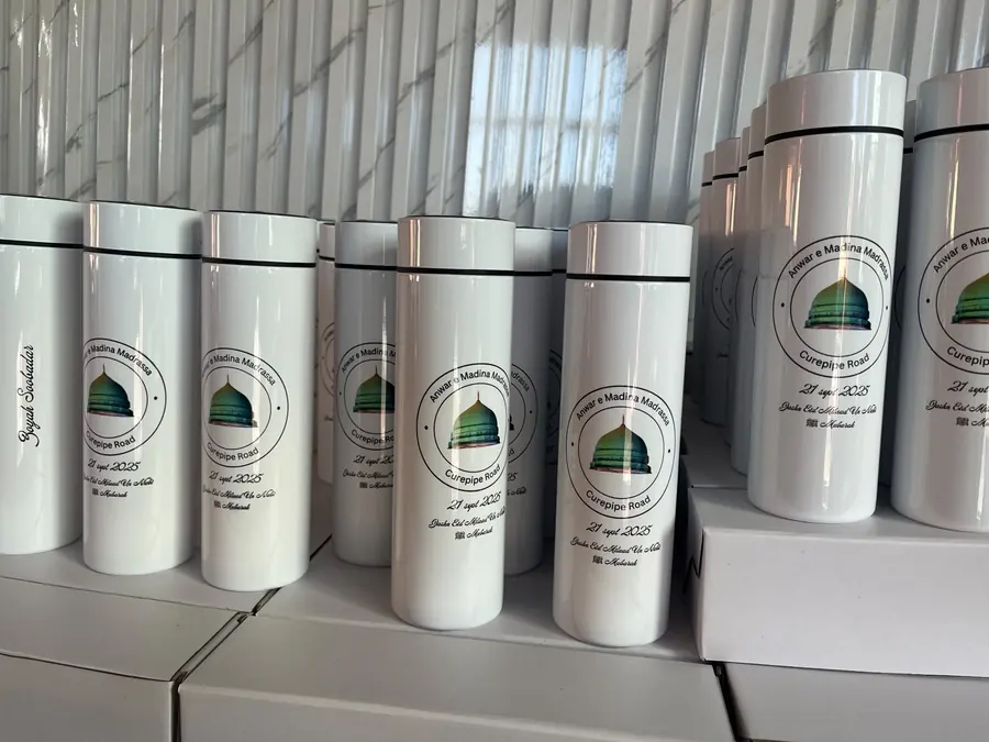 Branded thermal bottles by Inkfinity